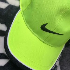 Yellow Nike Velcro hat